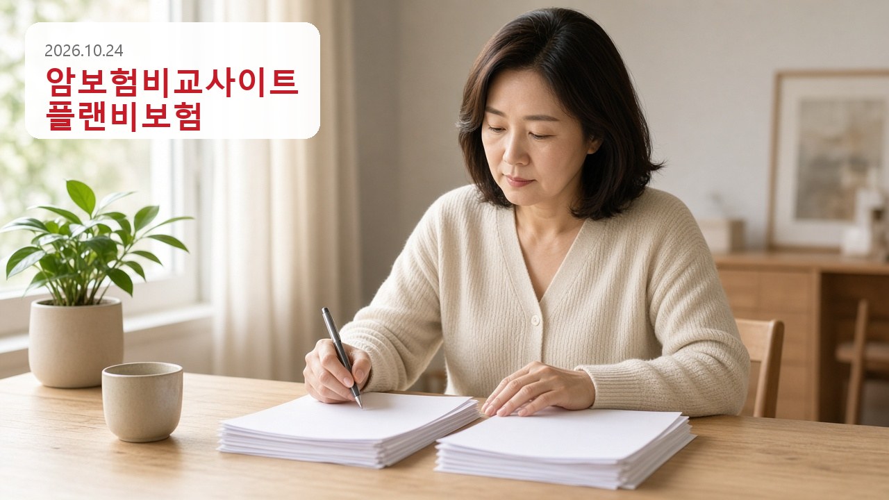 암보험비교사이트 플랜비보험