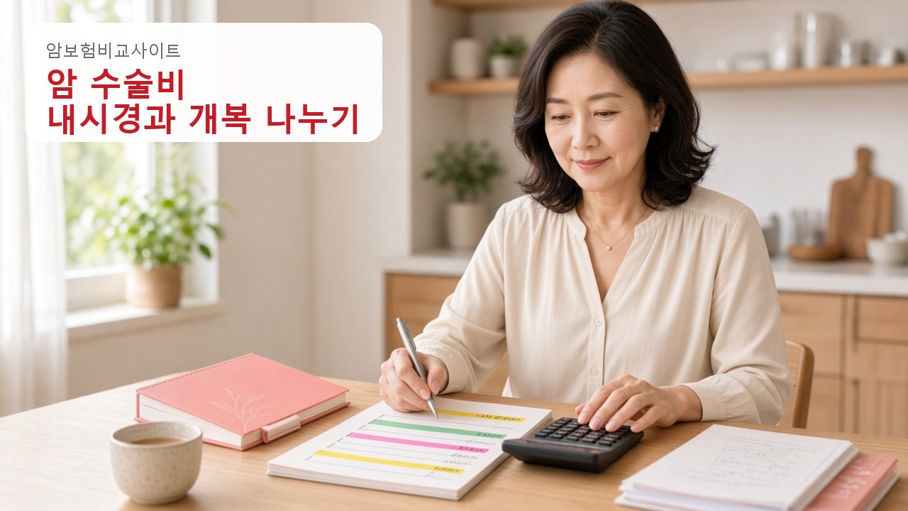 암 수술비, 내시경 절제와 개복 수술을 나누기